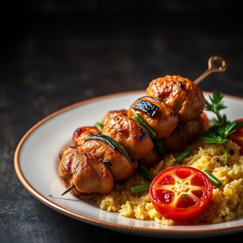 Chicken Kabob Plate
